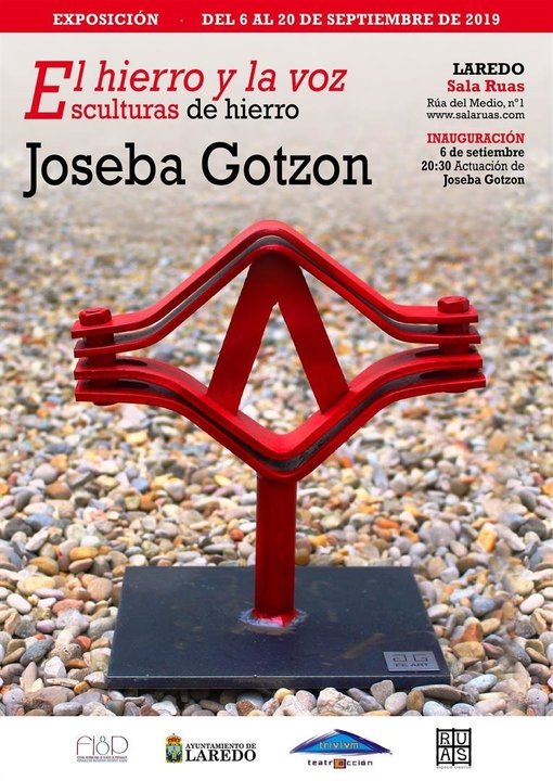 Cartel de la muestra de Joseba Gotzon