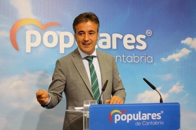 El parlamentario nacional del Partido Popular de Cantabria, Diego Movellán