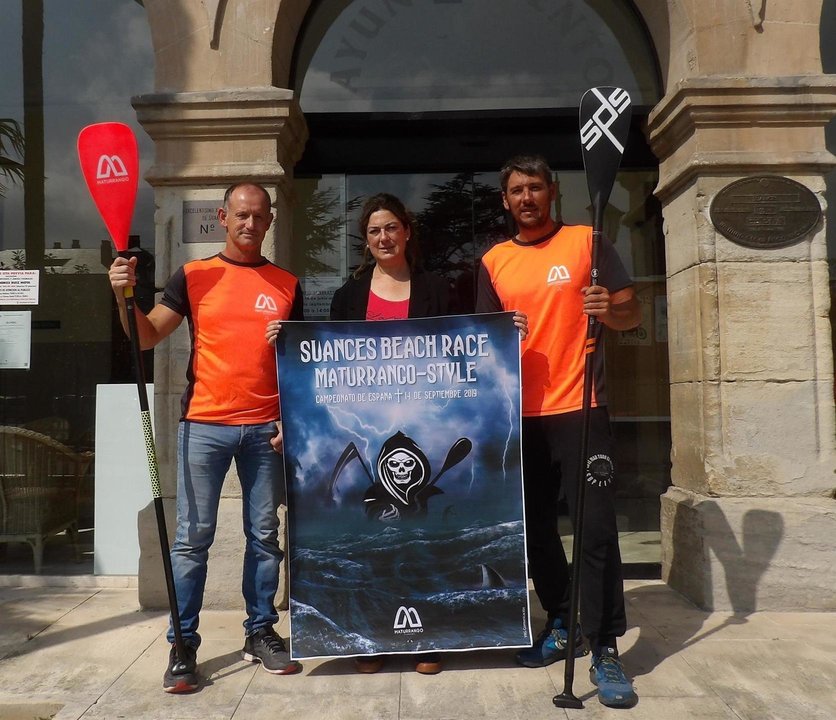 Presentación del Campeonato de España de SUP Beach Race Maturrango