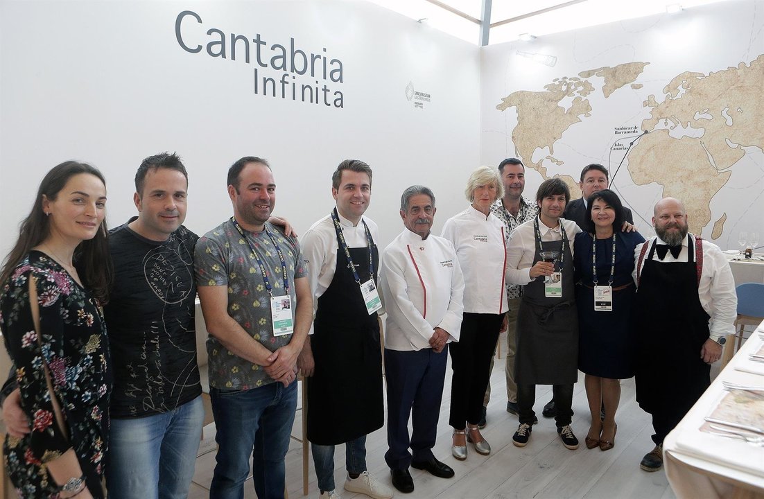 Revilla y Lombó apoyan a los cocineros cántabros en San Sebastián Gastronomika