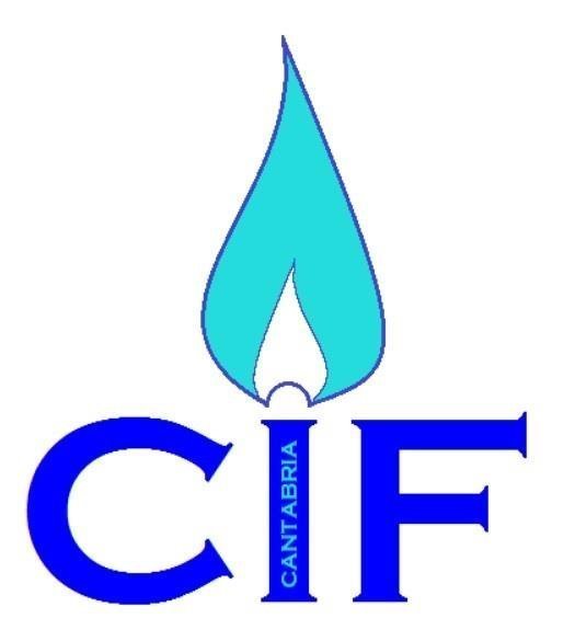 Logotipo del Clúster Comportamiento e Investigación del Fuego en Cantabria
