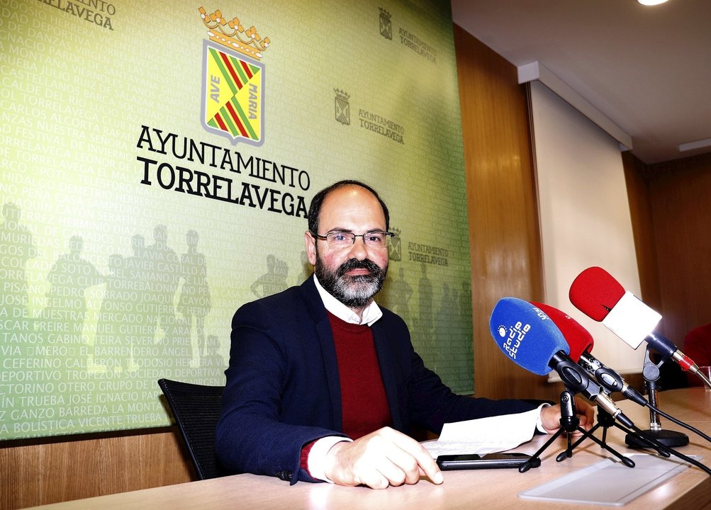 El concejal de Medio Ambiente de Torrelavega, José Luis Urraca