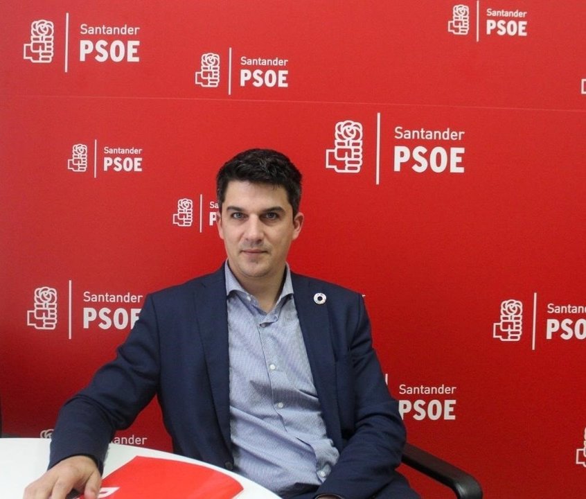 Daniel Fernández, portavoz PSOE Santander